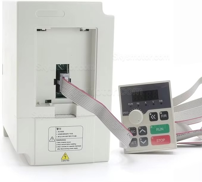 2.2KW 220V/380V 空冷スピンドルモーター & VFD (可変周波数ドライブ) キット GDZ80X73-2.2 + H100 ER20 コレット 24000RPM 400 Hz